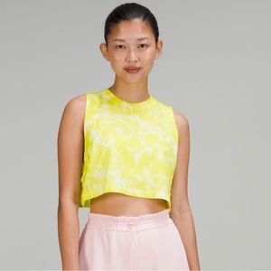 NWT - All Yours Cropped Cotton Tank Top